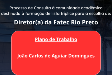 Candidato João Carlos de Aguiar Domingues