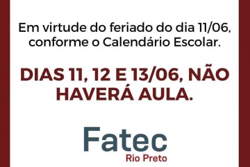 Comunicado Feriado Prolongado