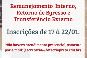 Edital 1º Semestre de 2022