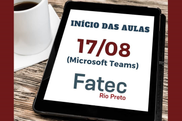 Início das Aulas 2º Semestre de 2020