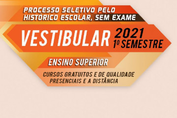 Início das Inscrições 2021