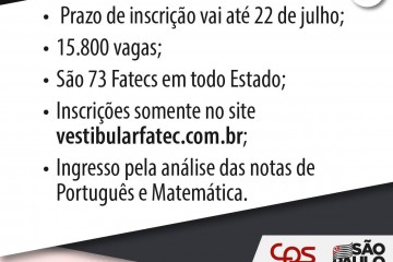 Inscrições Abertas!