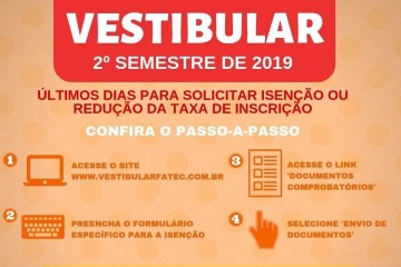 Isenção/Redução 2º Sem. 2019
