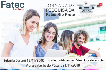 Jornada de Pesquisa da Fatec Rio Preto