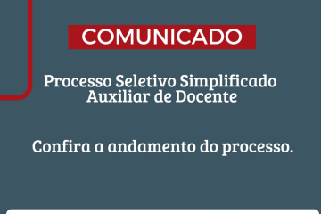 Processo Seletivo Simplificado - Auxiliar de Docente