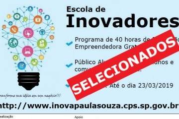 Selecionados - Escola de Inovadores 2019