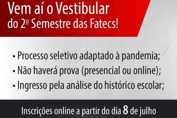 Vem aí o Vestibular da Fatec Rio Preto