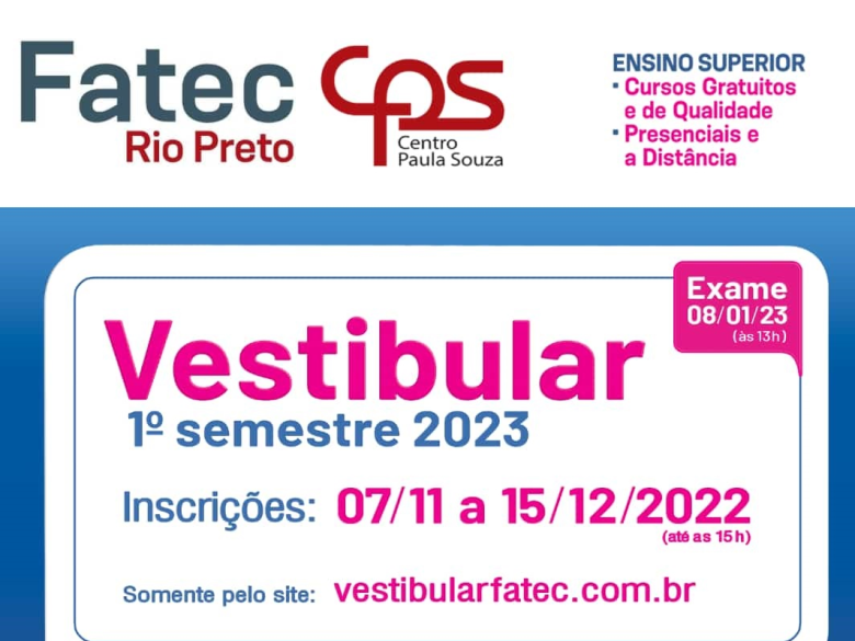 Inscrições Abertas Vestibular 2023 Inscrições Abertas Vestibular 2023